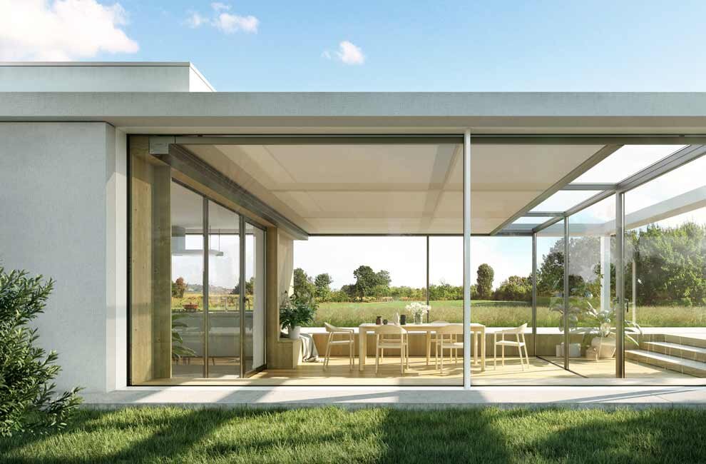 Markise für Wintergarten